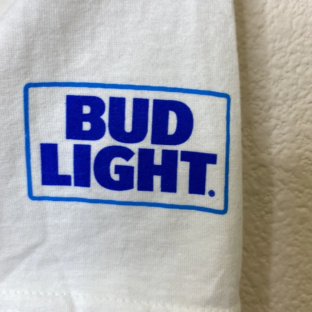 Seattle Seahawks Bud Light Tee Shirt Men's Size Medium - Picture 4 of 6